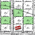 Site Map showing lots for sale in Sierra Vista, Arizona